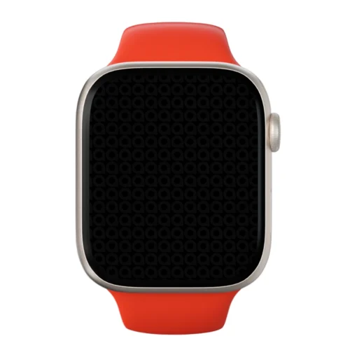 Apple Watch rihm silikoonist 42 44 45 49mm rgb Ruby Red 1