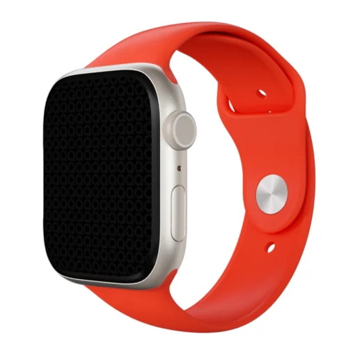 Apple Watch rihm silikoonist 42 44 45 49mm rgb Ruby Red