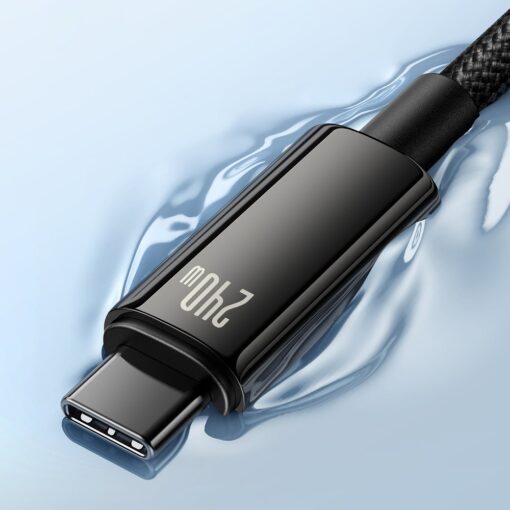 Baseus Tungsten kiirlaadija juhe USB C to USB C 480Mbs 240W 3m 6