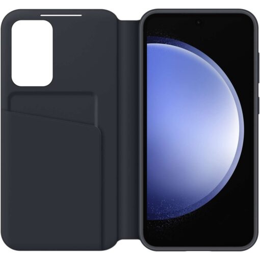 Samsung S23 FE kaaned kaarditaskuga Samsung Smart View Wallet Case must EF ZS711CB 1 1