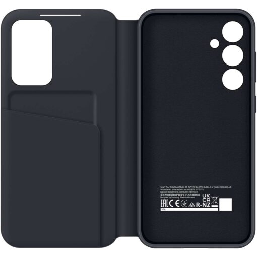 Samsung S23 FE kaaned kaarditaskuga Samsung Smart View Wallet Case must EF ZS711CB 4 1