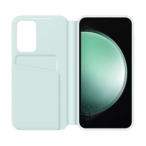 Samsung S23 FE kaaned kaarditaskuga Samsung Smart View Wallet Case roheline EF ZS711CB 2