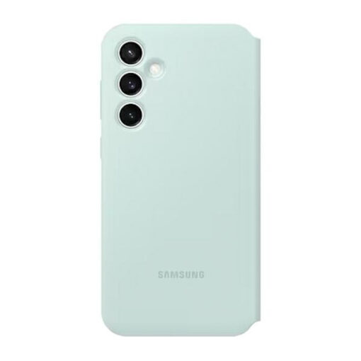 Samsung S23 FE kaaned kaarditaskuga Samsung Smart View Wallet Case roheline EF ZS711CB 4