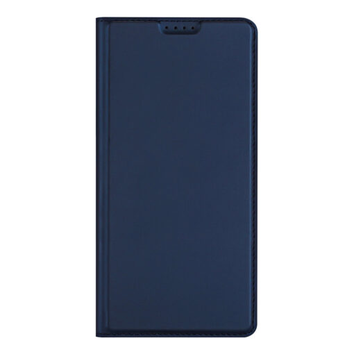 Samsung S23 FE kunstnahast kaaned DUX DUCIS Skin Pro Bookcase sinine 9