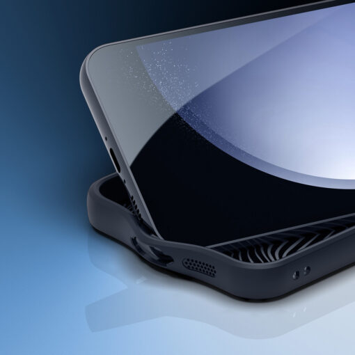 Samsung S23 FE umbris silikoonist ja plastikust Aimo MagSafe Series must 1