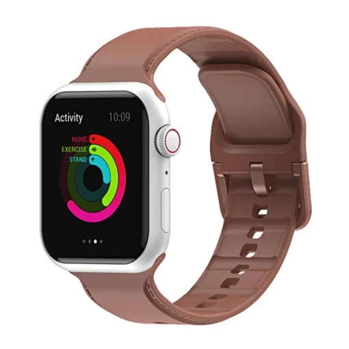 Apple Watch Rihm silikoonist kirju 384041mm Chestnut