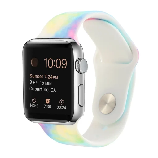 Apple Watch Rihm silikoonist kirju 384041mm Cosmos