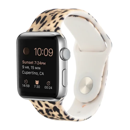 Apple Watch Rihm silikoonist kirju 384041mm Glacier