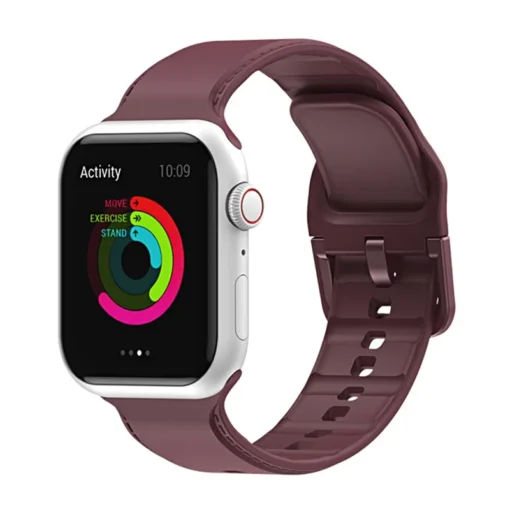 Apple Watch Rihm silikoonist kirju 384041mm Ruby Red