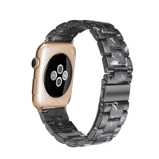 Apple Watch resin rihm 384041mm Black Flower 4