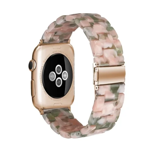 Apple Watch resin rihm 384041mm Pink Green 4