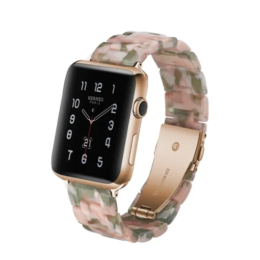 Apple Watch resin rihm 384041mm Pink Green