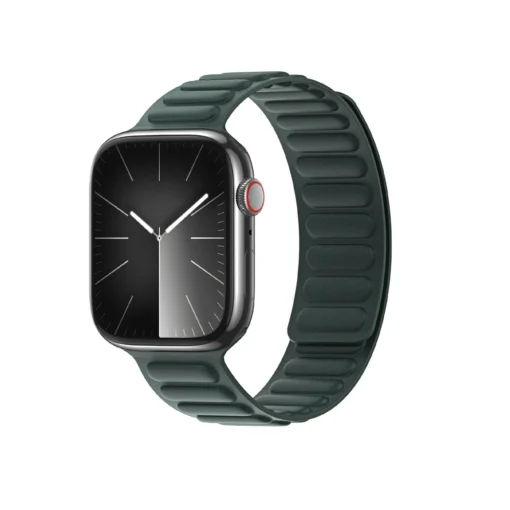 Apple Watch rihm 384041mm Dux Ducis Woven magnetkinnitusega roheline