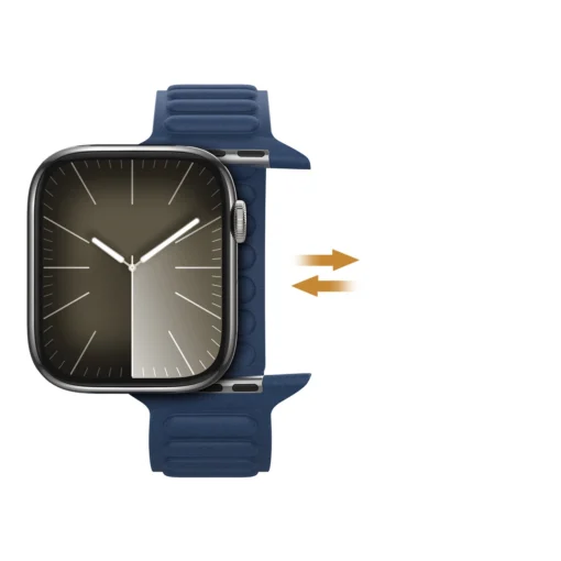 Apple Watch rihm 384041mm Dux Ducis Woven magnetkinnitusega sinine 9