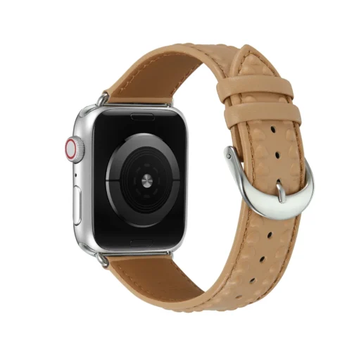 Apple Watch rihm 384041mm kunstnahast pruun 3