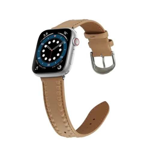 Apple Watch rihm 384041mm kunstnahast pruun 4