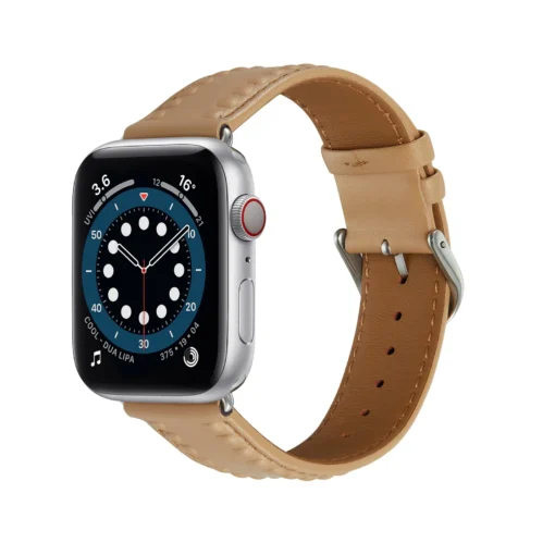 Apple Watch rihm 384041mm kunstnahast pruun