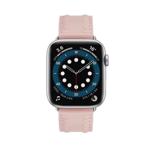 Apple Watch rihm 384041mm kunstnahast roosa 2