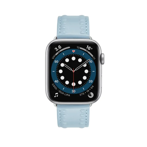 Apple Watch rihm 384041mm kunstnahast sinine 2