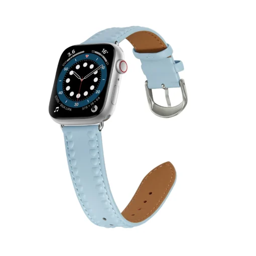 Apple Watch rihm 384041mm kunstnahast sinine 4