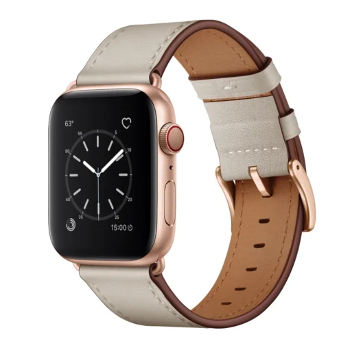 Apple Watch rihm nahast 384041mm Beige