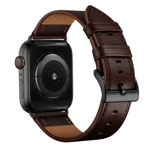 Apple Watch rihm nahast 384041mm Dark Brown 2