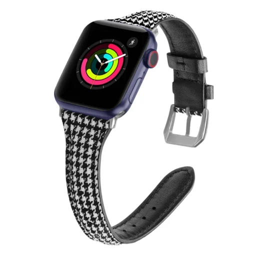 Apple Watch rihm nahast 384041mm Houndstooth