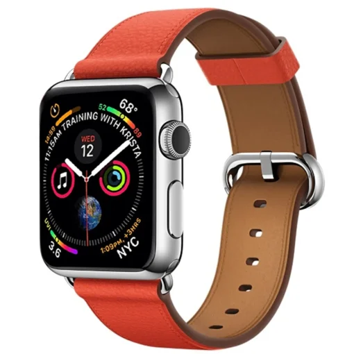 Apple Watch rihm nahast 384041mm Orange 1