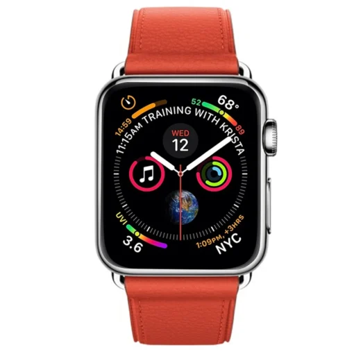 Apple Watch rihm nahast 384041mm Orange 2