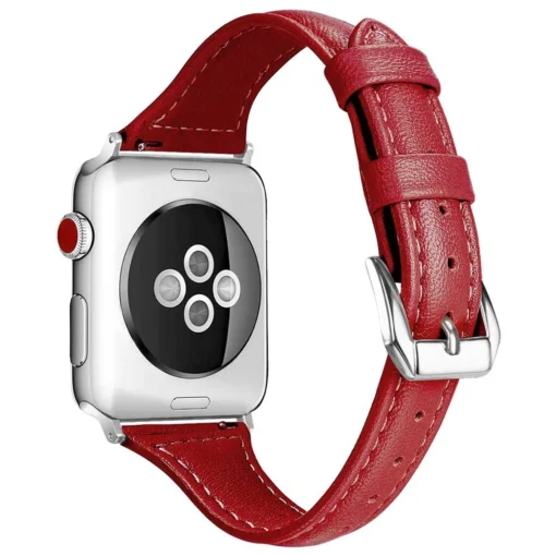 Apple Watch rihm nahast 384041mm Red 1