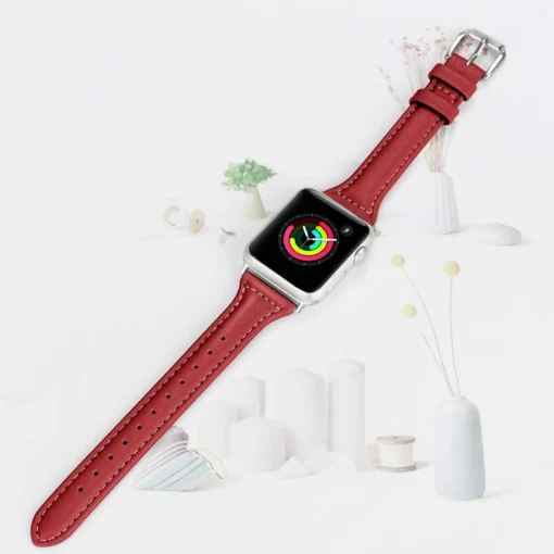 Apple Watch rihm nahast 384041mm Red 3