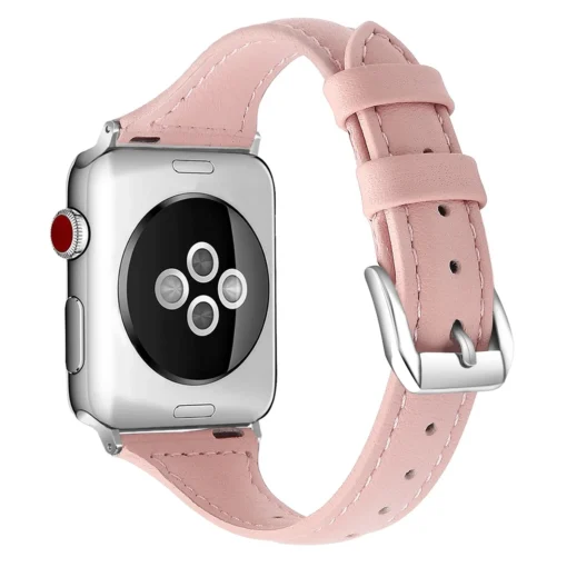 Apple Watch rihm nahast 384041mm Rose Pink 1