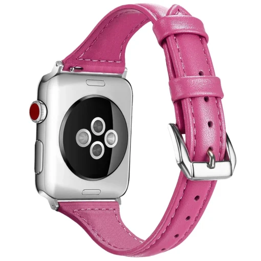 Apple Watch rihm nahast 384041mm Rose Red 1