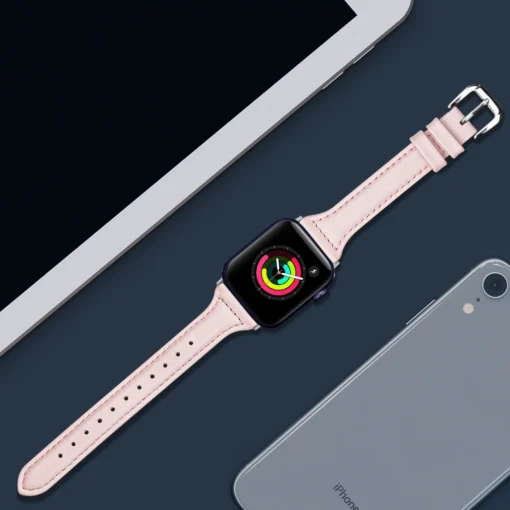 Apple Watch rihm nahast 384041mm Sakura Pink 4