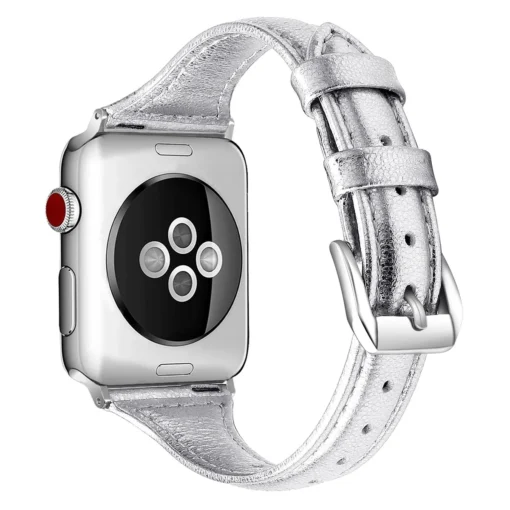 Apple Watch rihm nahast 384041mm Silver 1