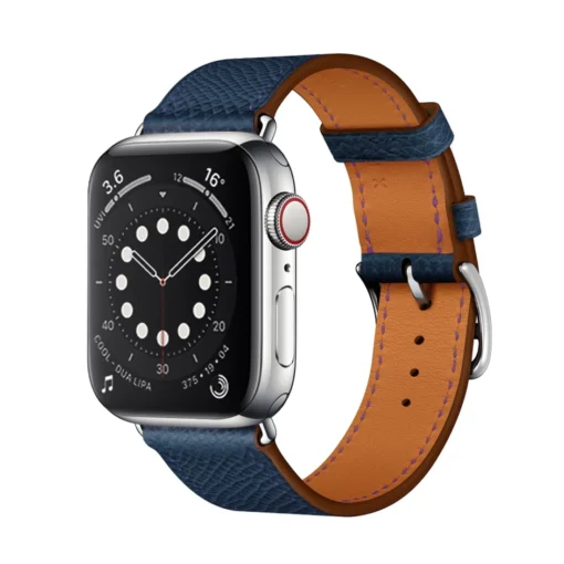 Apple Watch rihm nahast 384041mm tumesinine