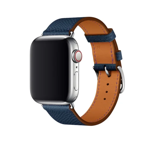 Apple Watch rihm nahast 424445Ultra tumesinine