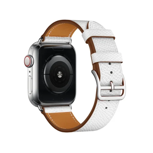 Apple Watch rihm nahast 424445Ultra valge 3