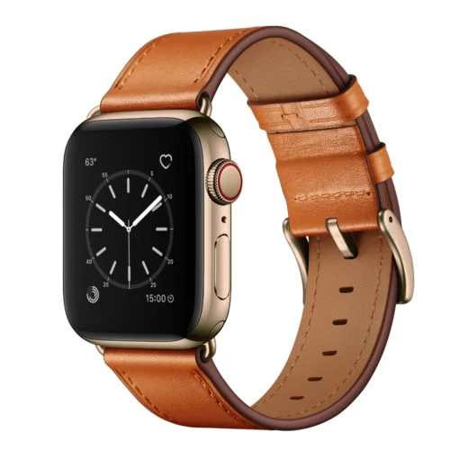 Apple Watch rihm nahast Brown 4