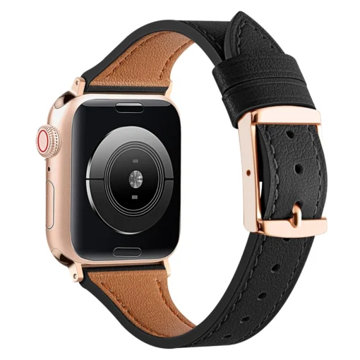 Apple Watch rihm nahast black 2