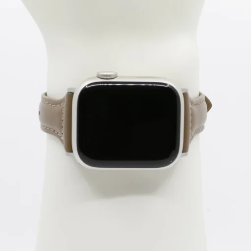 Apple Watch rihm nahast kitsas pruun 2