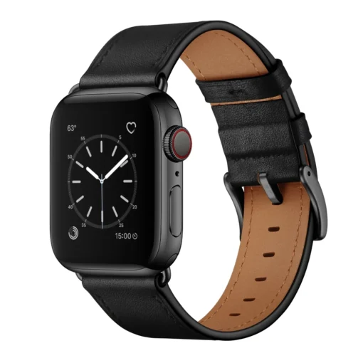 Apple Watch rihm nahast must must pandlaga 5