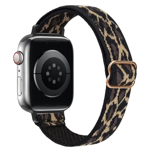 Apple Watch rihm nailon 384041 kollane leopard