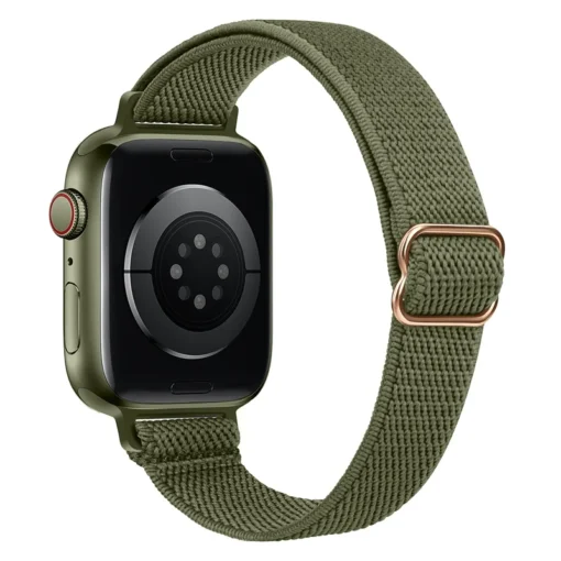 Apple Watch rihm nailon 384041 oliivroheline