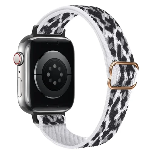 Apple Watch rihm nailon 384041 valge leopard