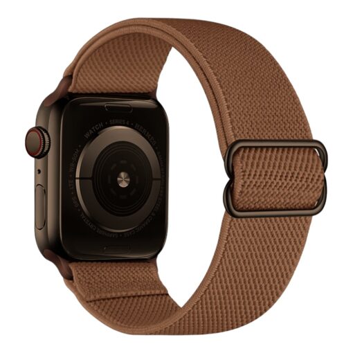 Apple Watch rihm nailon 384041mm Beige Brown Photoroom 3