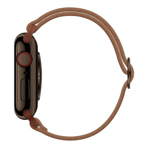 Apple Watch rihm nailon 384041mm Beige Brown Photoroom 4