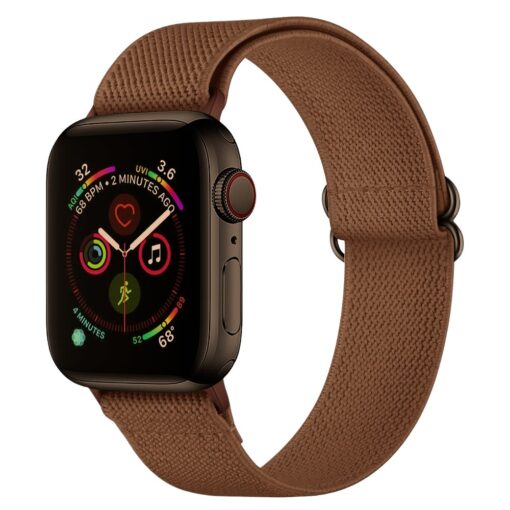 Apple Watch rihm nailon 384041mm Beige Brown Photoroom