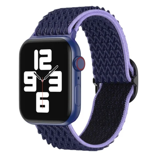 Apple Watch rihm nailon 384041mm Midnight Blue Black