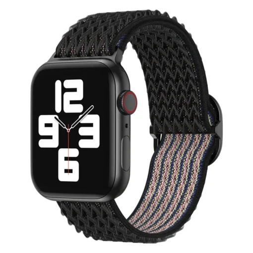 Apple Watch rihm nailon 384041mm Obsidian Black